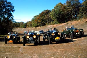 Some of the participants in the 1997 Peking to Paris 
Motor Challenge