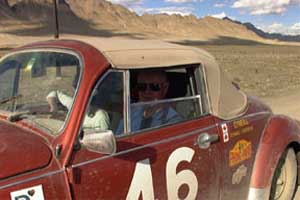 John O'Neill and his VW meander through Tibet.